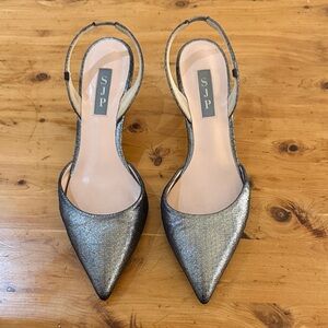 SJP by Sarah Jessica Parker Metallic Heels size 38